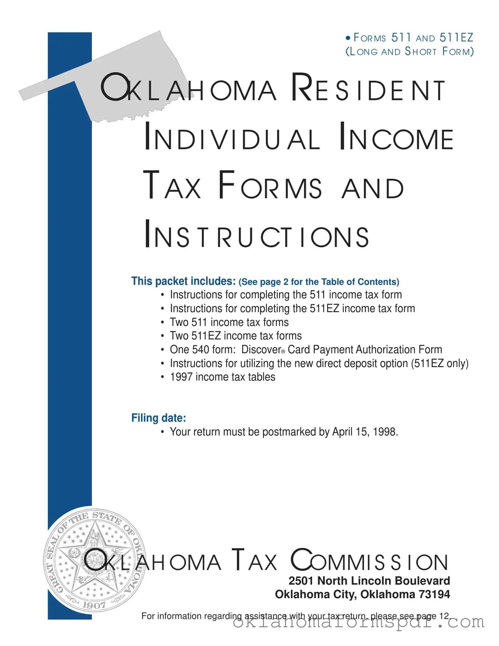 Fill Out a Valid Oklahoma State Tax Form